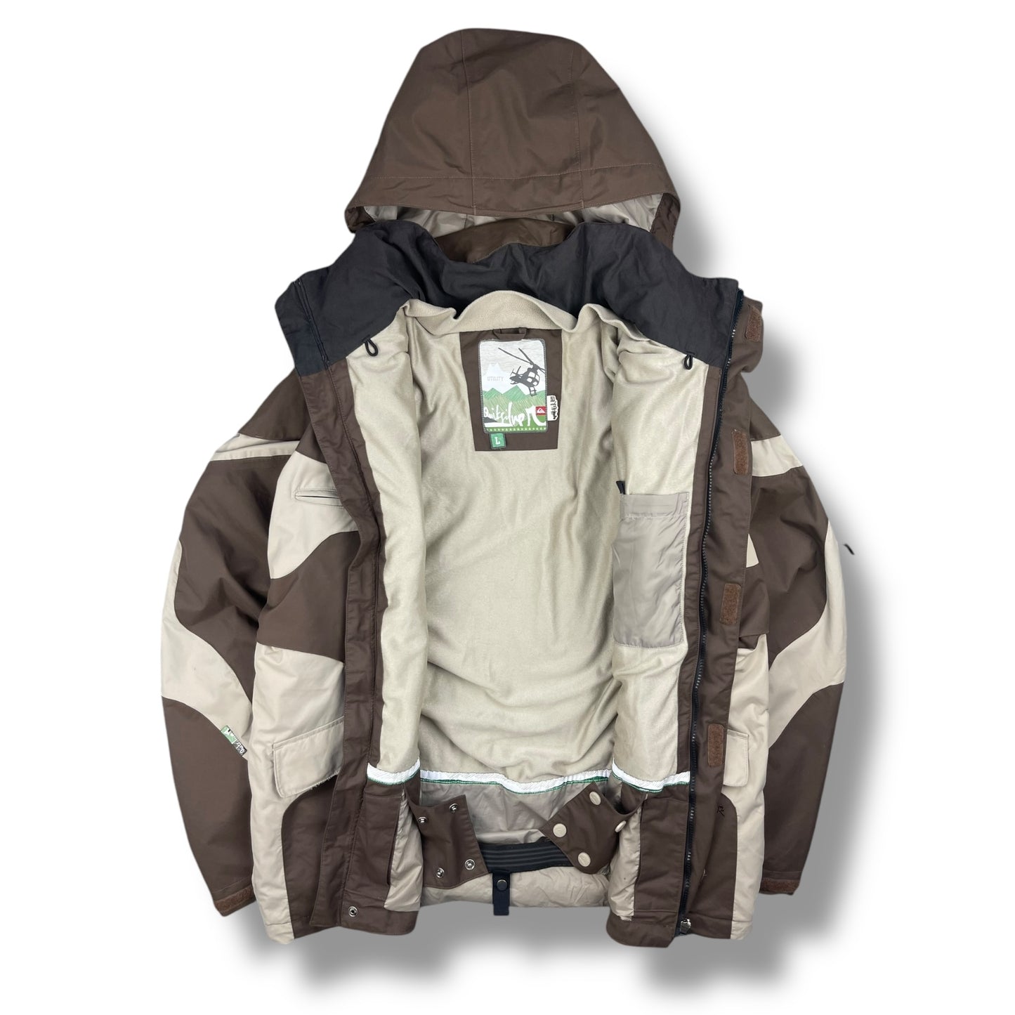 2000's Quiksilver Utility 'Island' Jacket (L)
