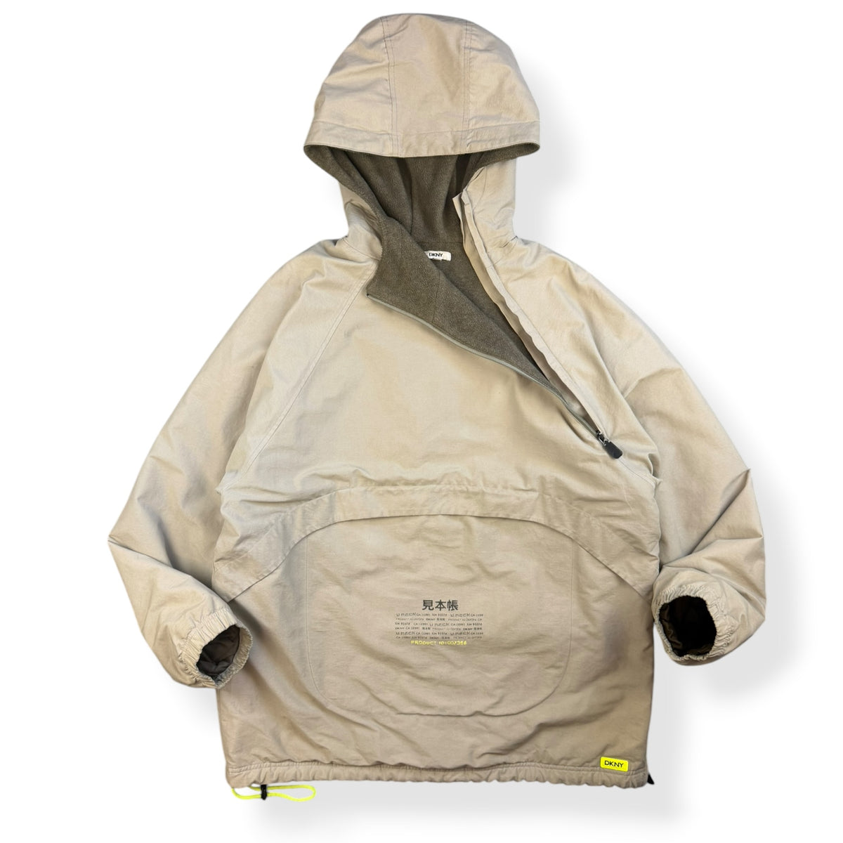 2000's DKNY Integrated Backpack Jacket (L)