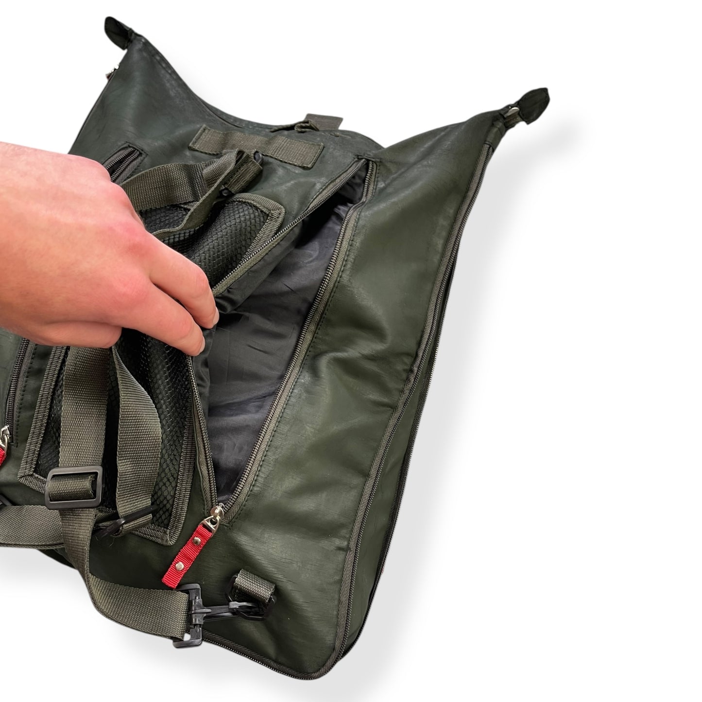2000's Hugo Boss Expandable Cargo Backpack