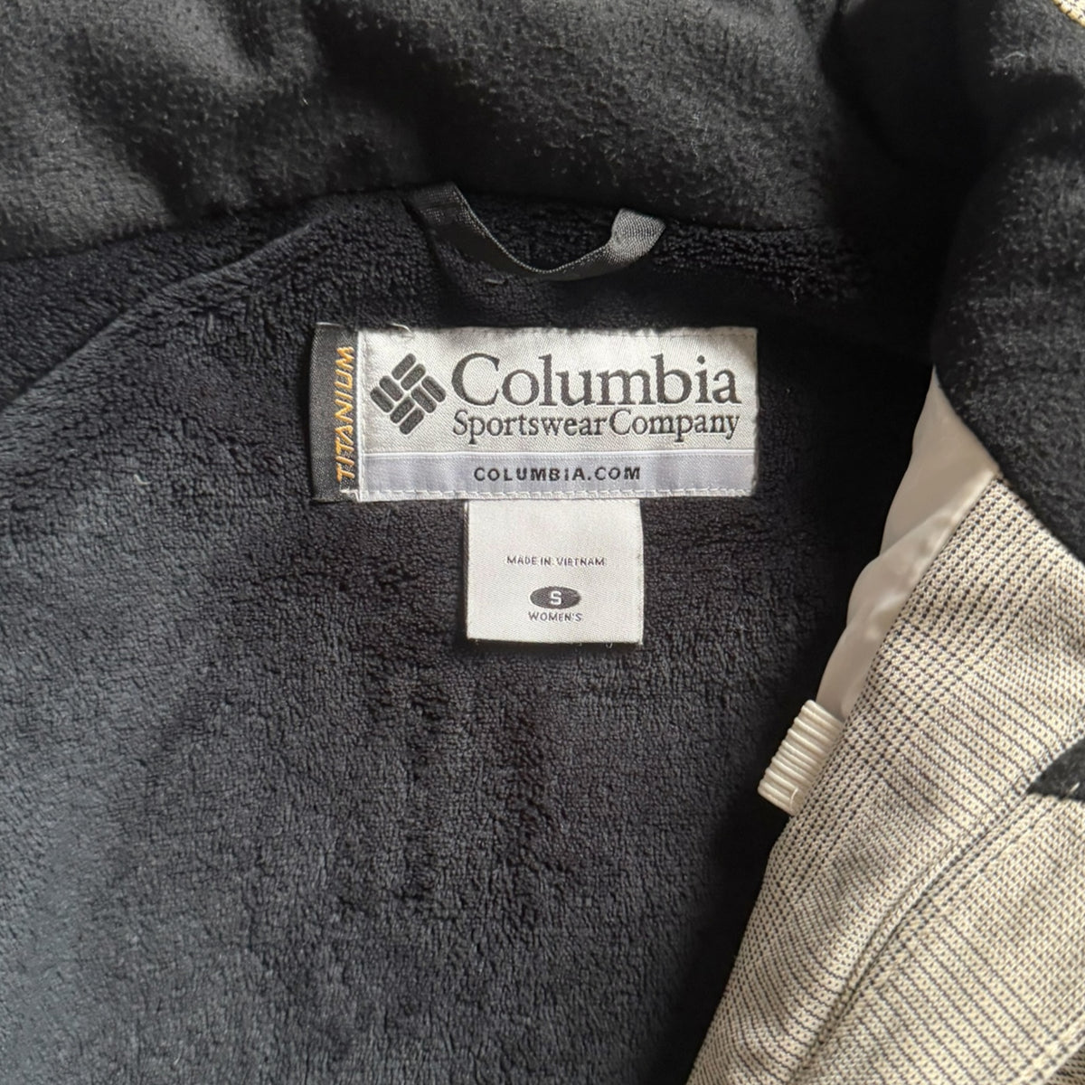 2000's Columbia Plaid Omni-Tech Jacket (S)