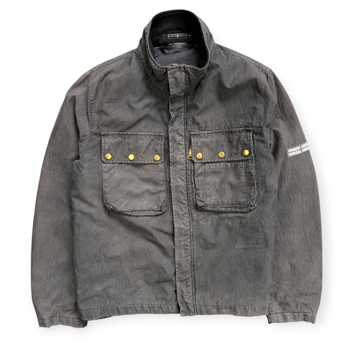 FW2007 Stone Island Denims Cargo Pocket Jacket (L)