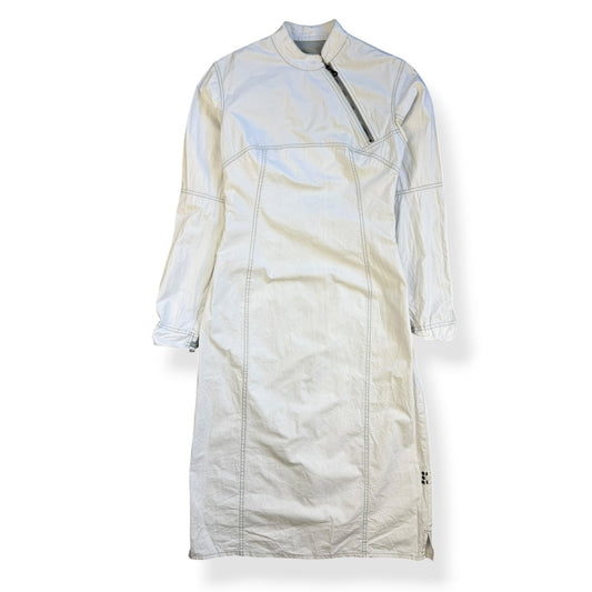 2000's Maharishi Asymmetric Zip Contrast Stitch Dress (L)