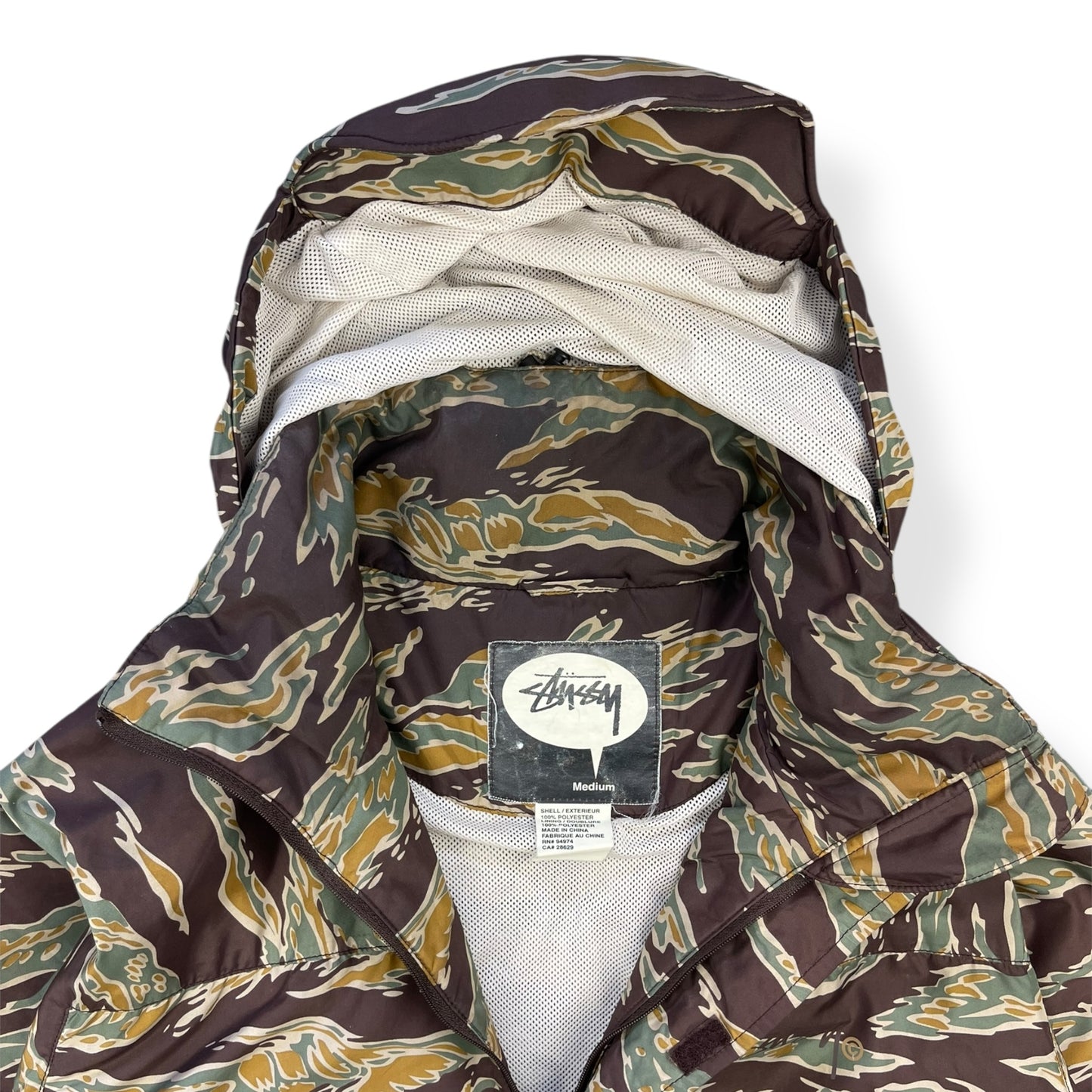 2000's Stussy Tiger Camo Jacket (M)