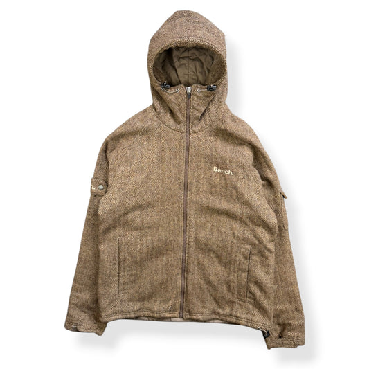2000's Bench Herringbone Tweed Jacket (L)