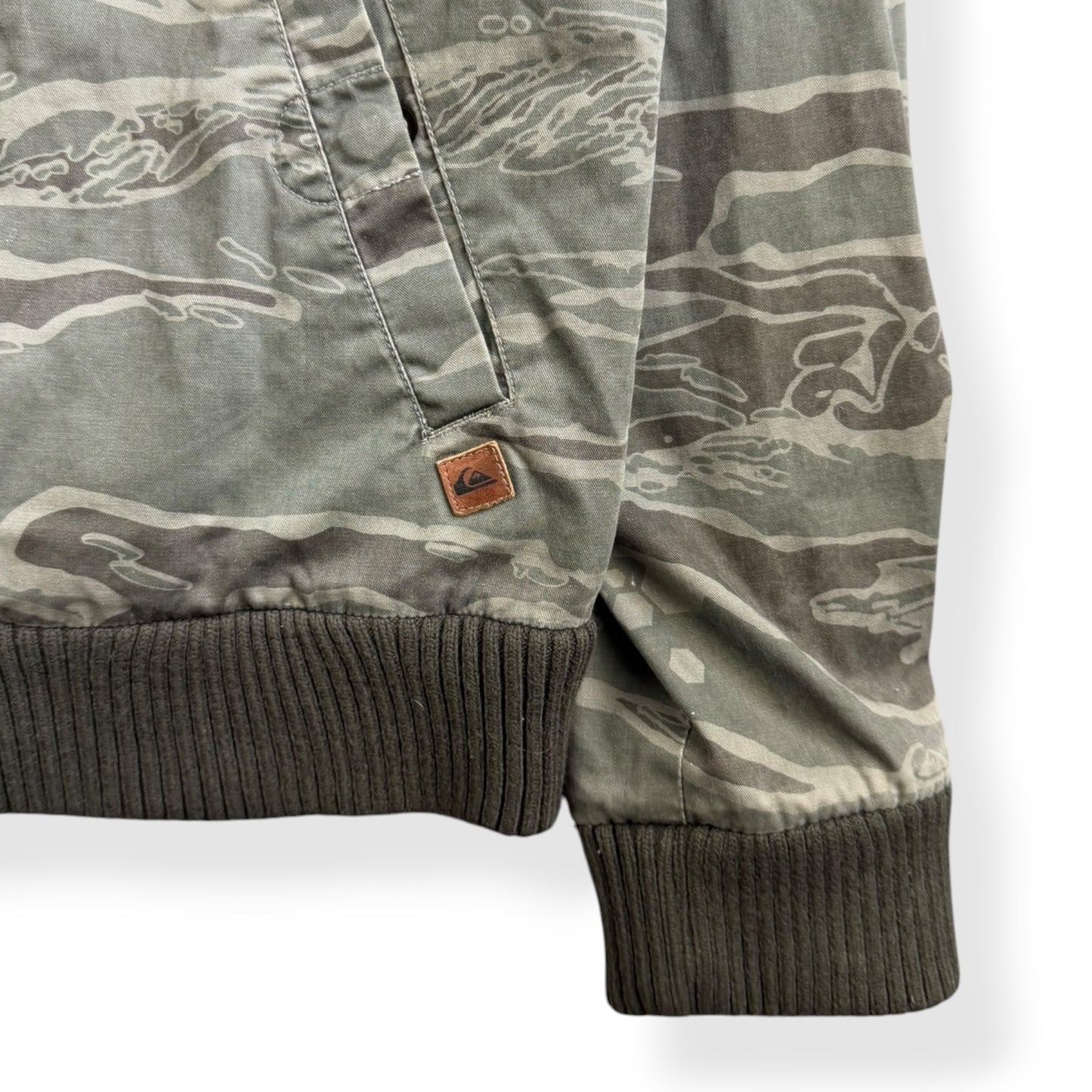 2000's Quiksilver DPM Series Camouflage Jacket (L)