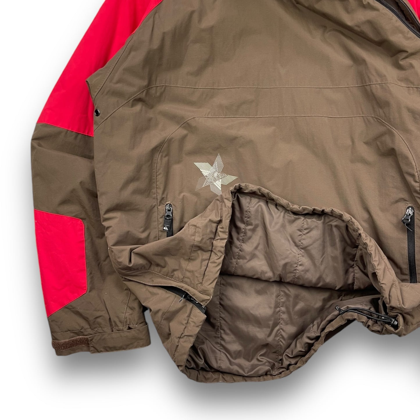 Quiksilver Utility 'Compass' Asymmetric Zip Jacket (M)