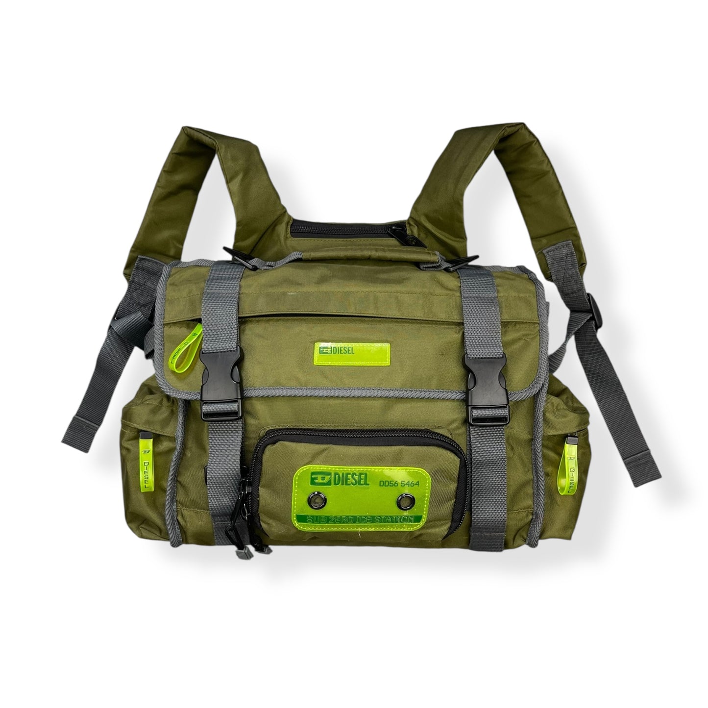 2000's Diesel Cargo Backpack Integrated Hood