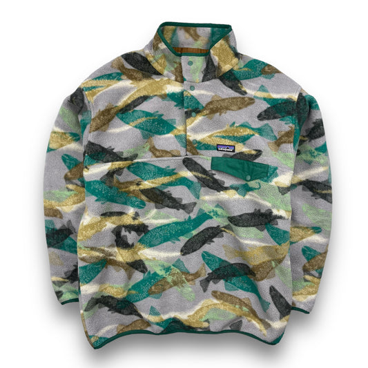 2016 Patagonia Trout Tails Snap T Fleece (L)