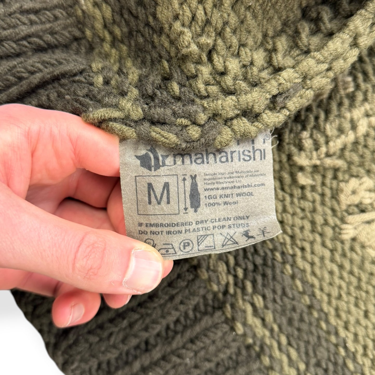 2000's Maharishi 1GG Knit Wool Jacket (M)