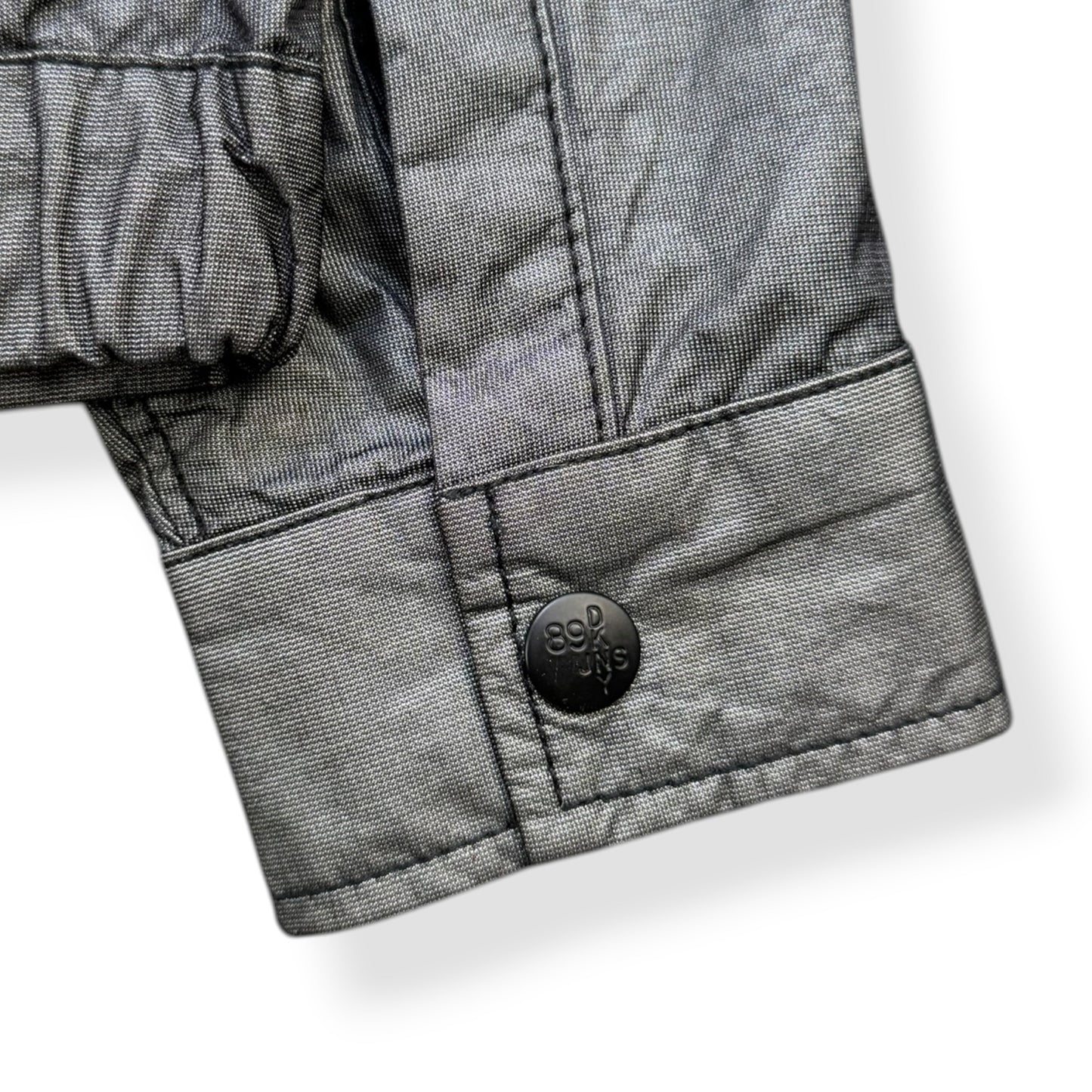 2000's DKNY Dual Zip Shimmer Jacket (L)
