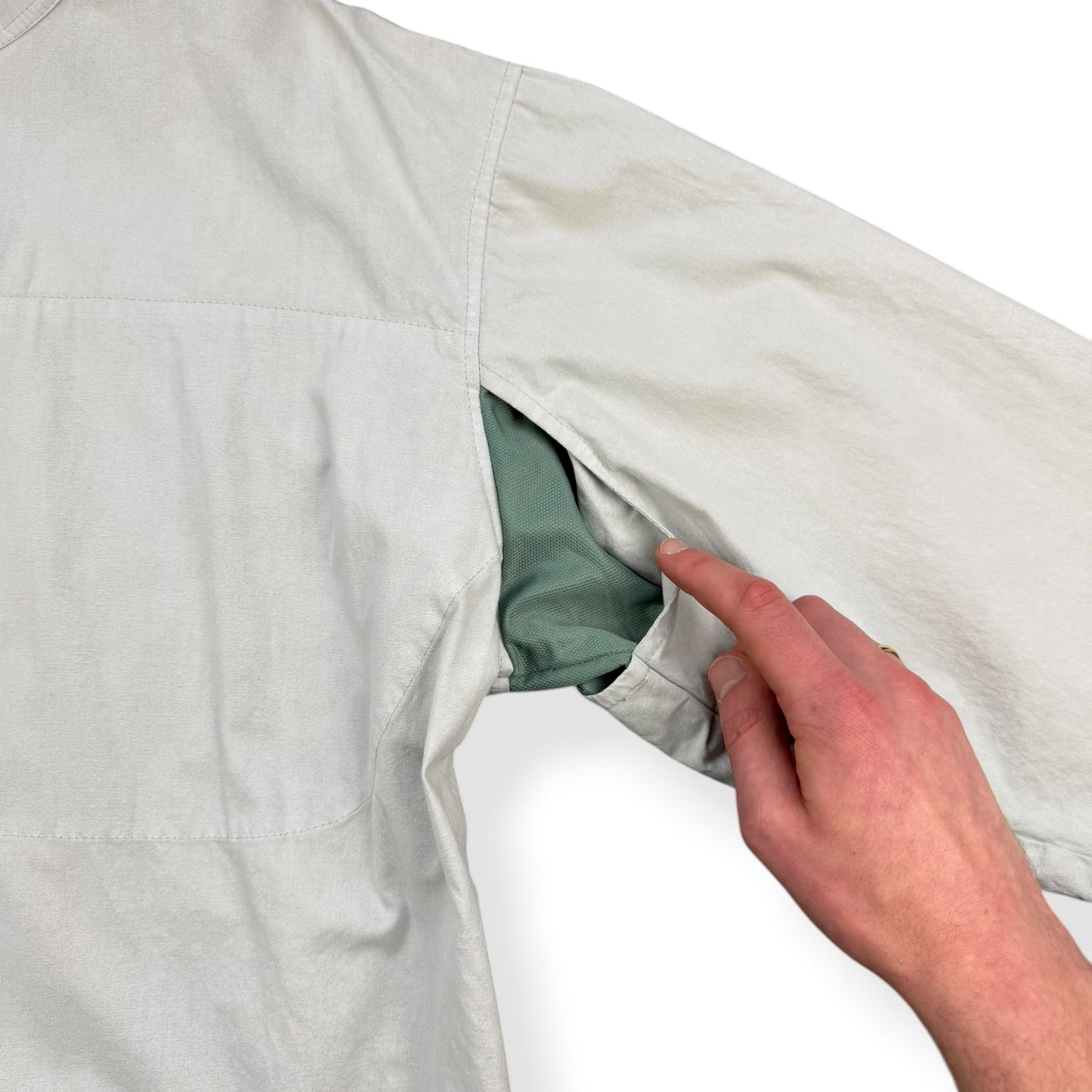 2000's Maharishi Asymmetric Curved Hem Jacket (XL)