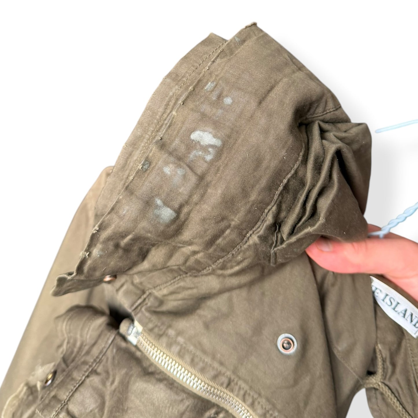 AW2001 Stone Island Raso Gommato Jacket (L)