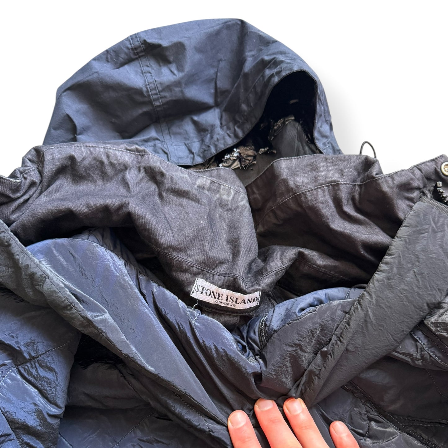AW2004 Stone Island Lino Flax Dutch Rope Jacket (XL)