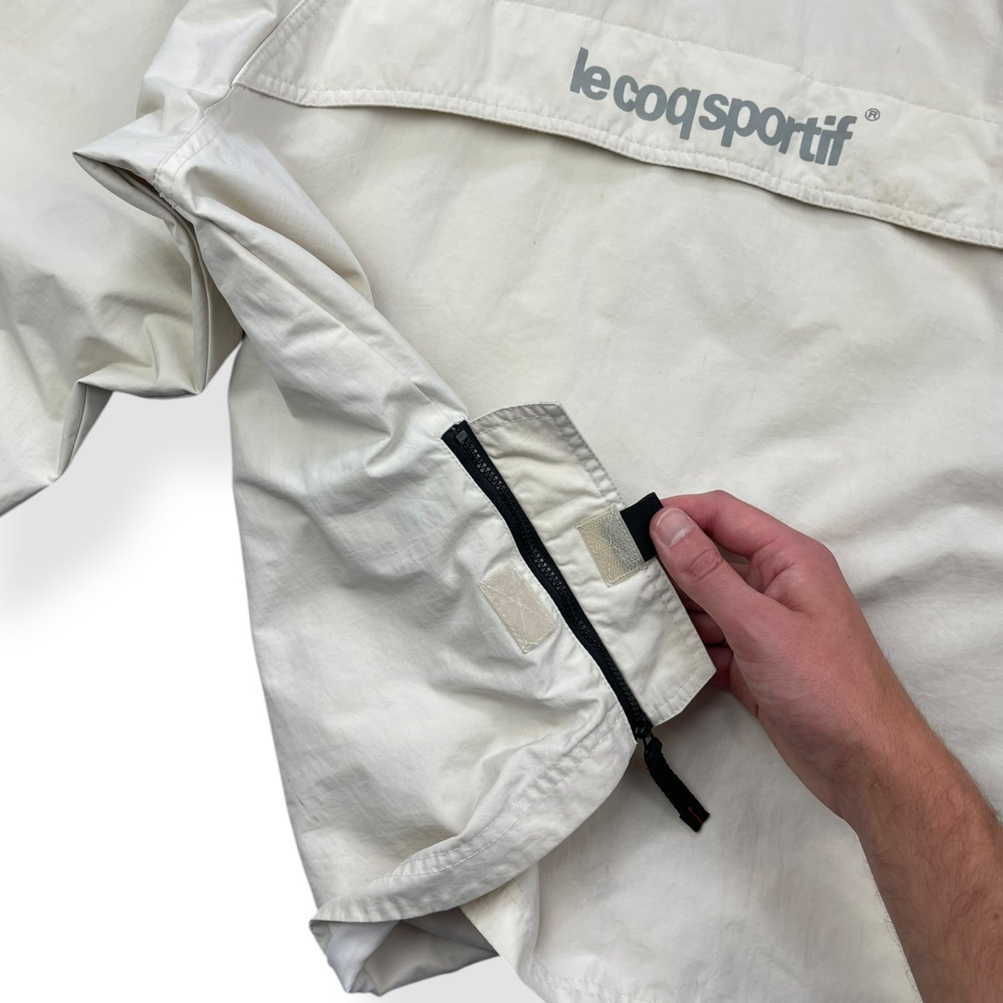 2000's Le Coq Sportif Asymmetric Zip Jacket (M)