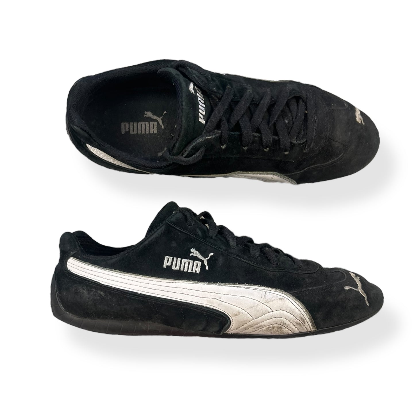 Puma Speedcat Suede Black/White (UK7)