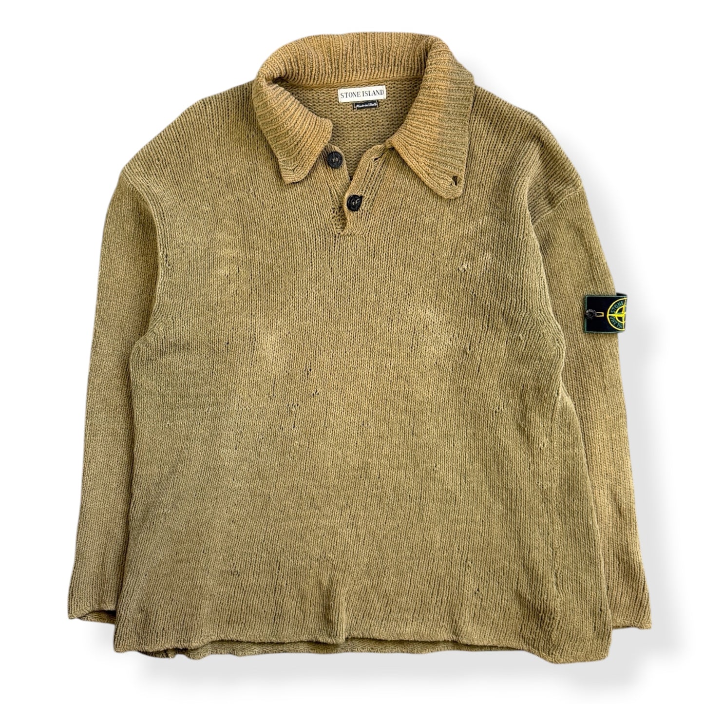 FW1998 Stone Island Chenille Knitted Jumper (L)