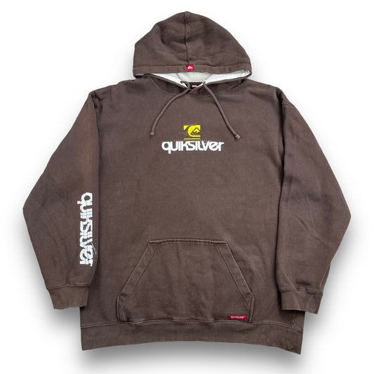 2000's Quiksilver Centre Logo Hoodie (L)