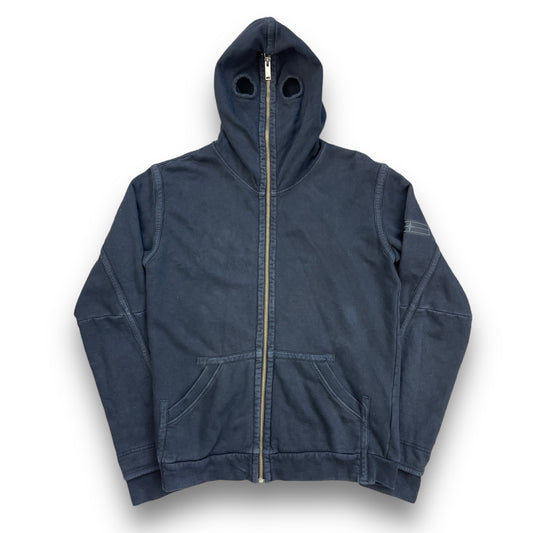 FW 2009 Stone Island Denims Full Zip Face Mask Hoodie (L)