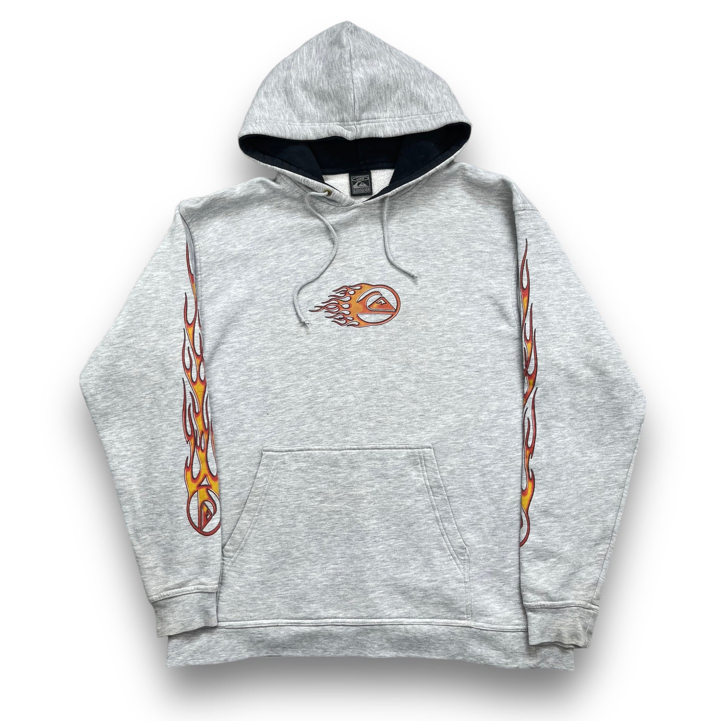 Vintage Quiksilver Flame Hoodie (L)