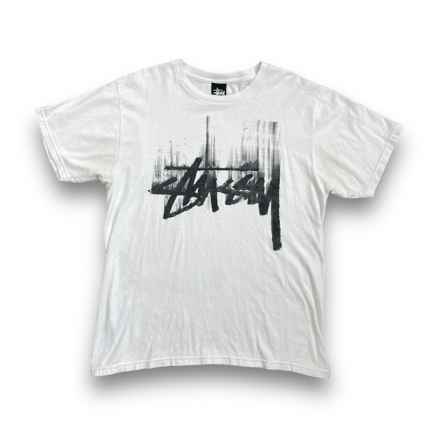 Stussy Smudge Logo T-Shirt (M)