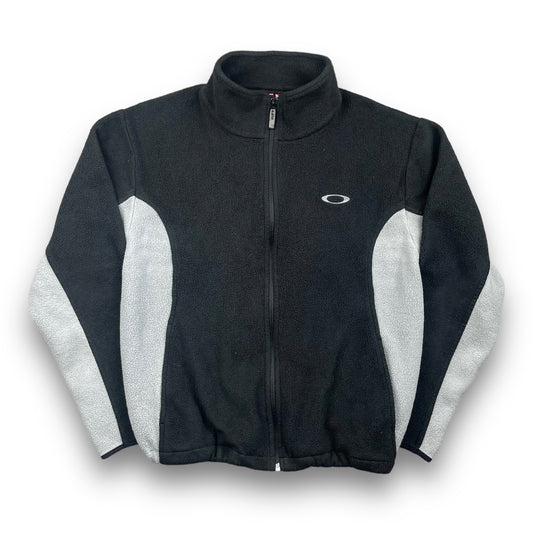 2000's Oakley Panelled Fleece Jacket (S)