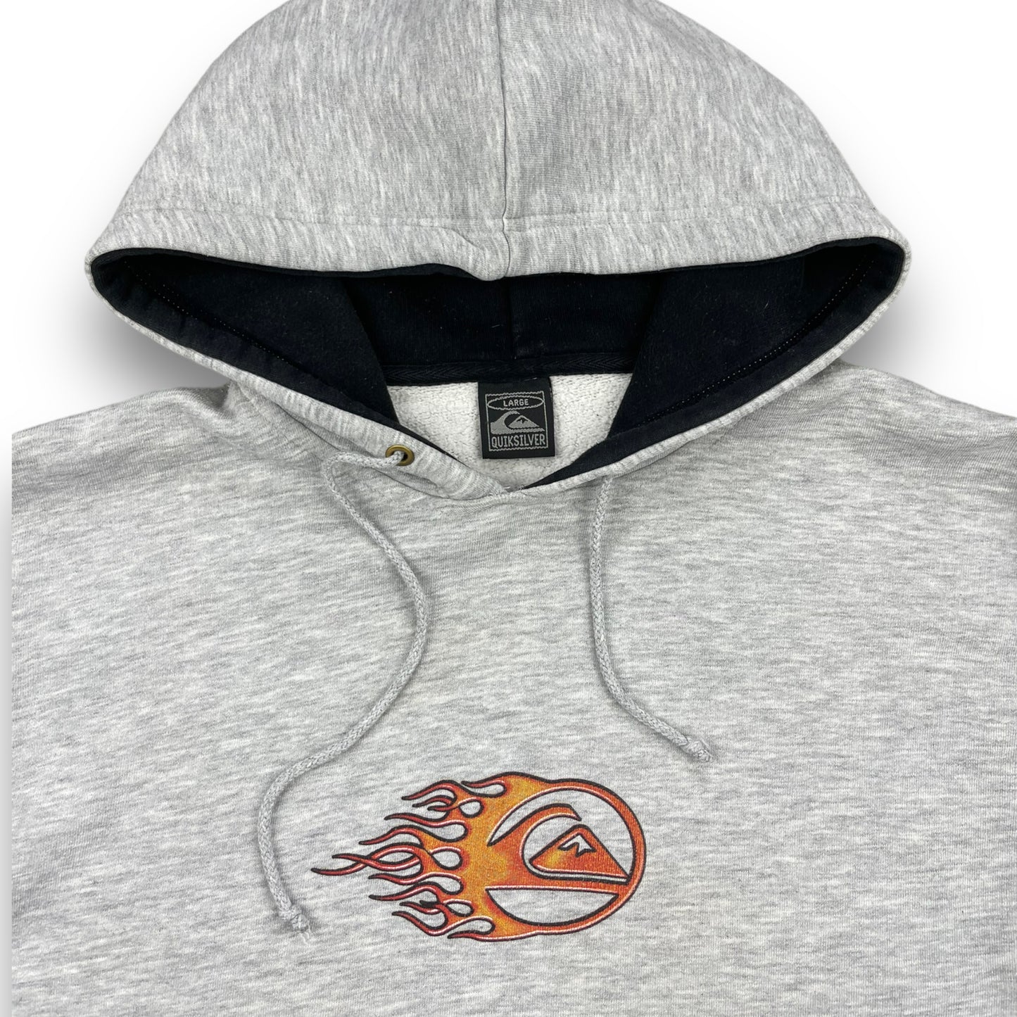 Vintage Quiksilver Flame Hoodie (L)