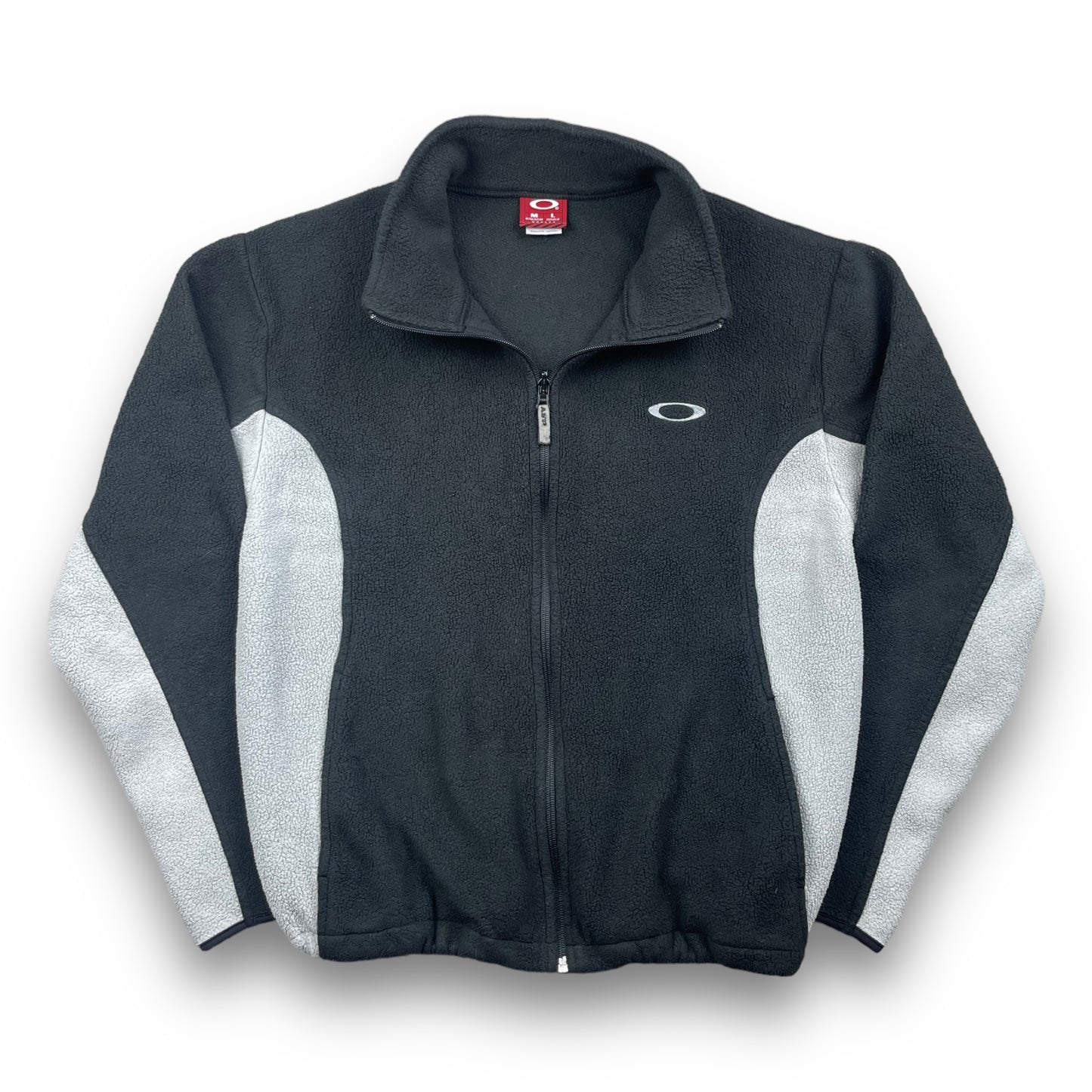 2000's Oakley Panelled Fleece Jacket (S)