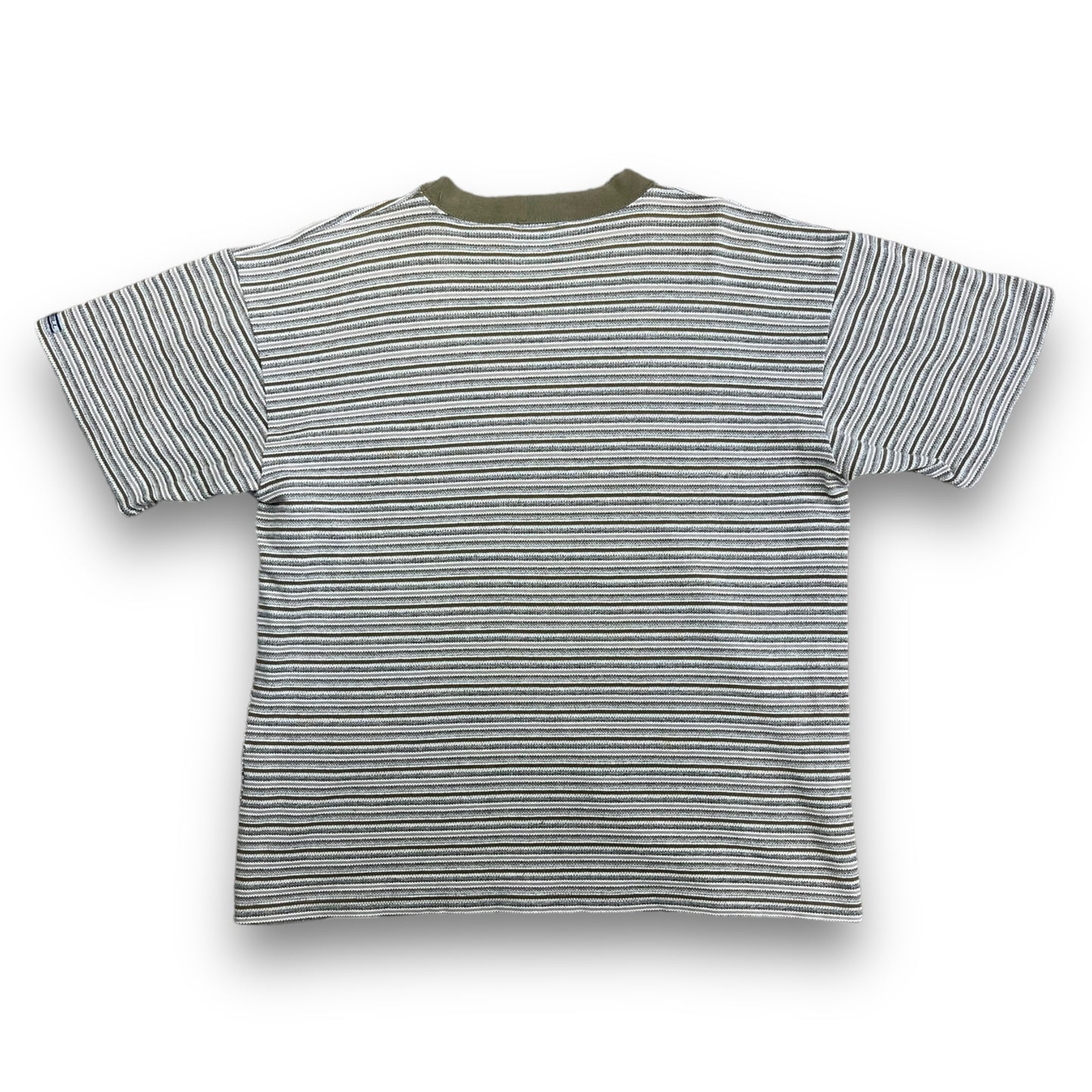 90's O'Neill Striped Textured T-Shirt (L)