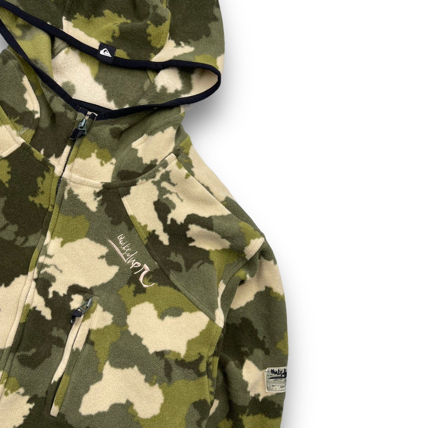 Quiksilver 'Rastafaride' Camo Fleece Jacket (L)