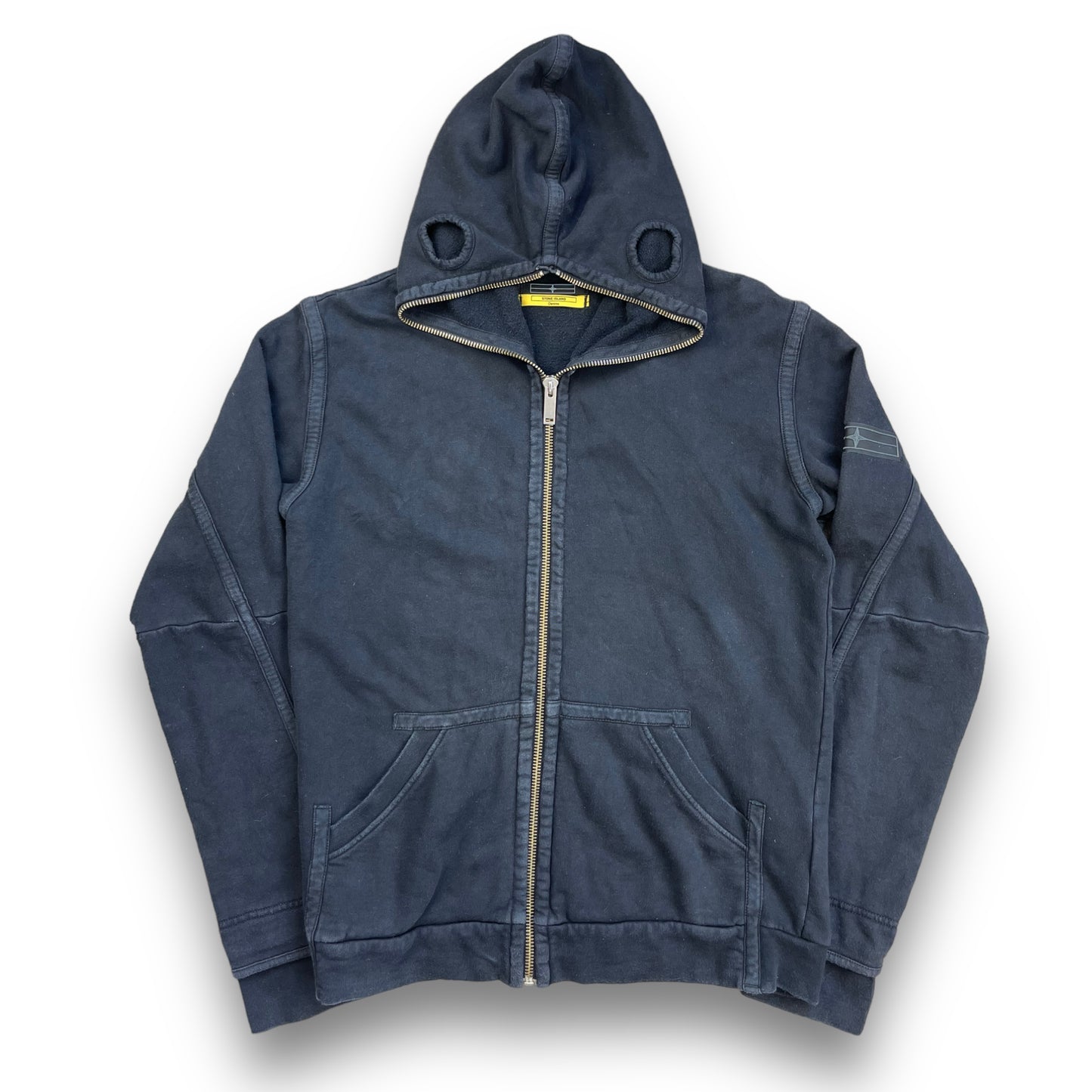 FW 2009 Stone Island Denims Full Zip Face Mask Hoodie (L)