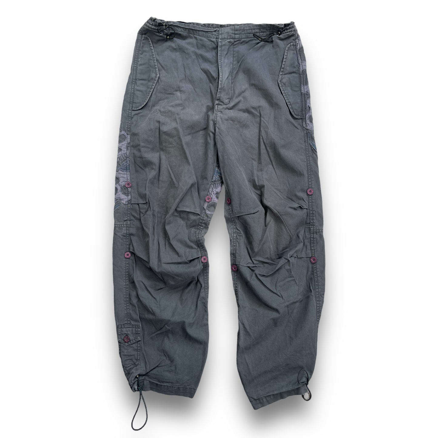 Maharishi 3D Skulls Embroidered Snopants (S)