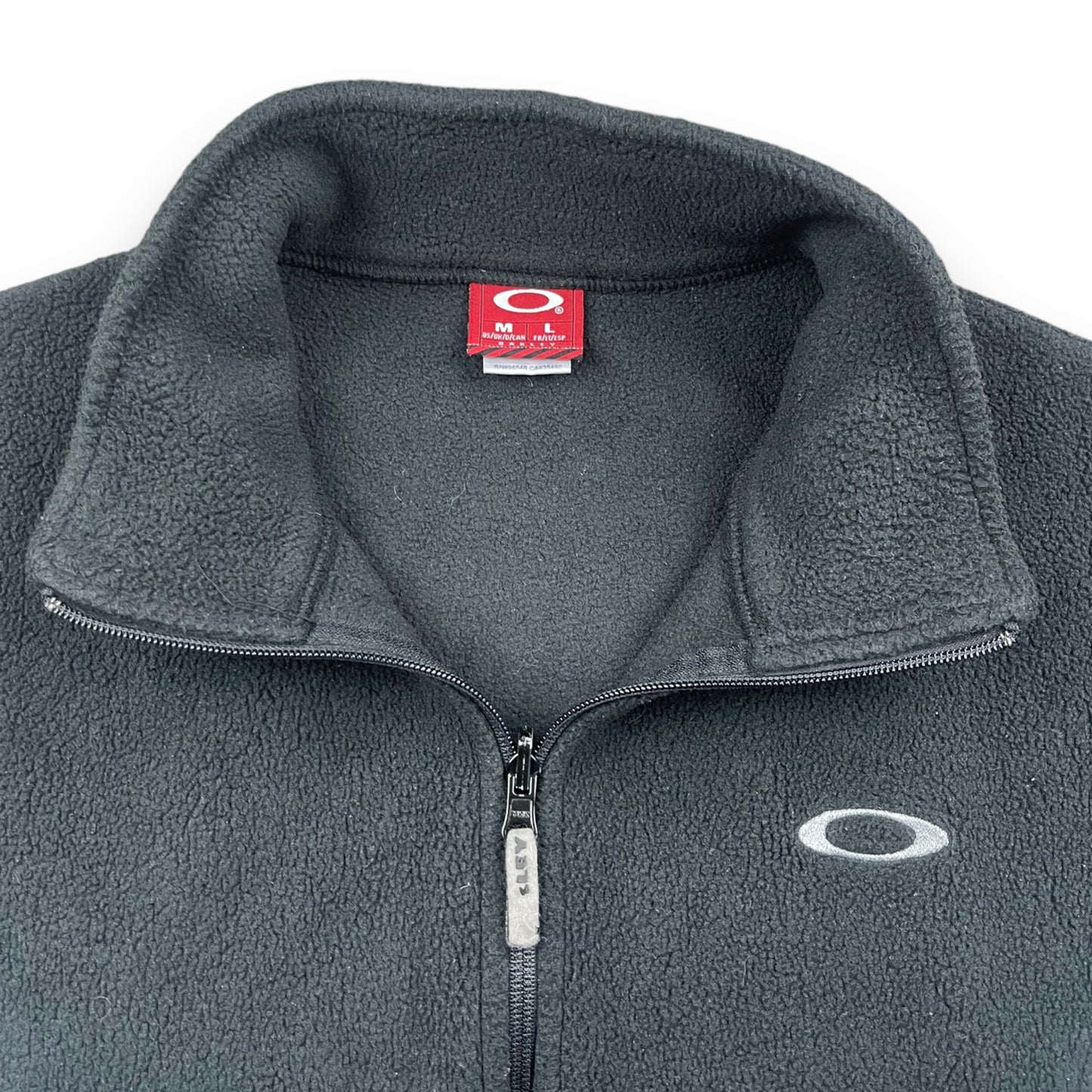 2000's Oakley Panelled Fleece Jacket (S)