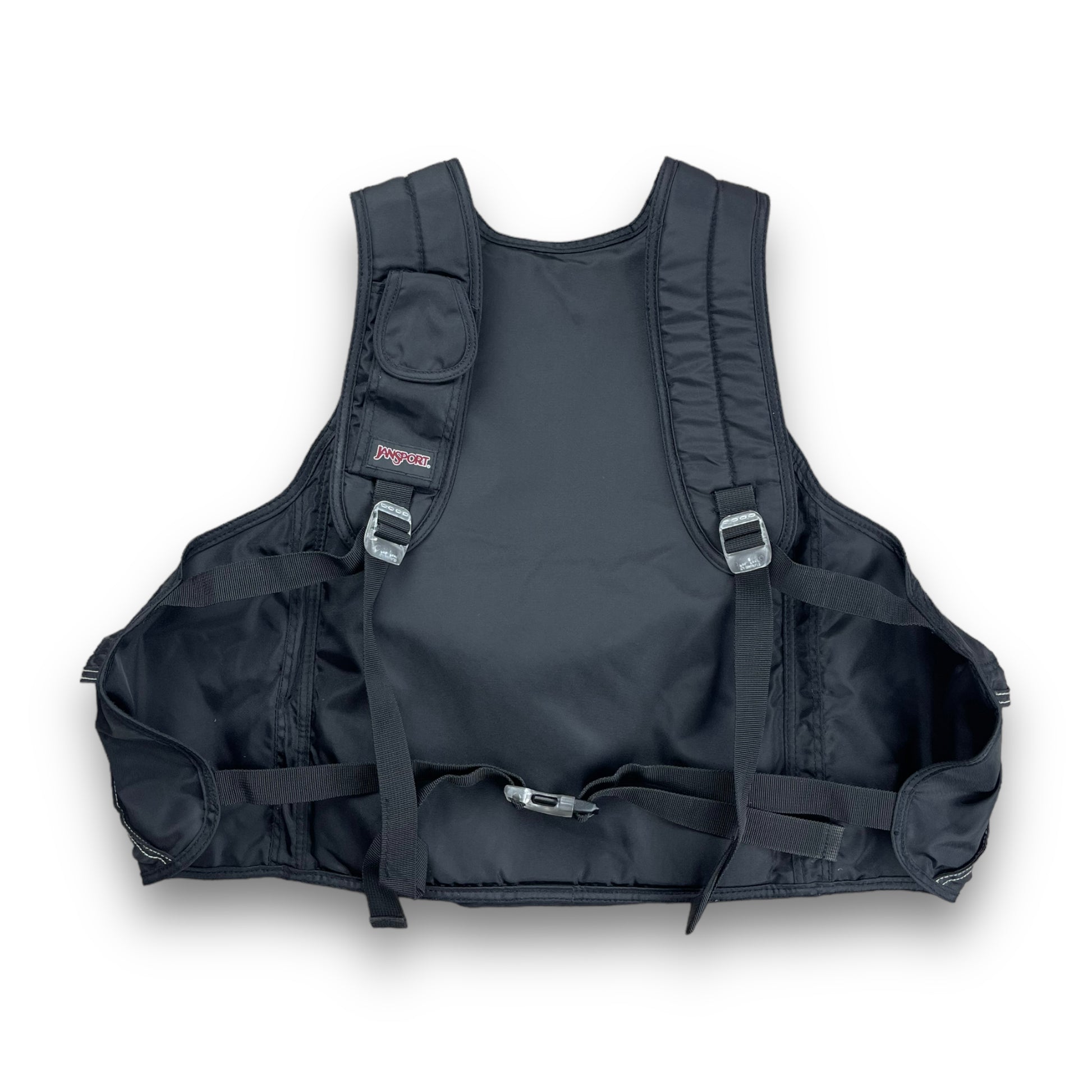 jansport backpack vest Jansport Multipocket 'Vestpack' Backpack – Slipstreamvtg