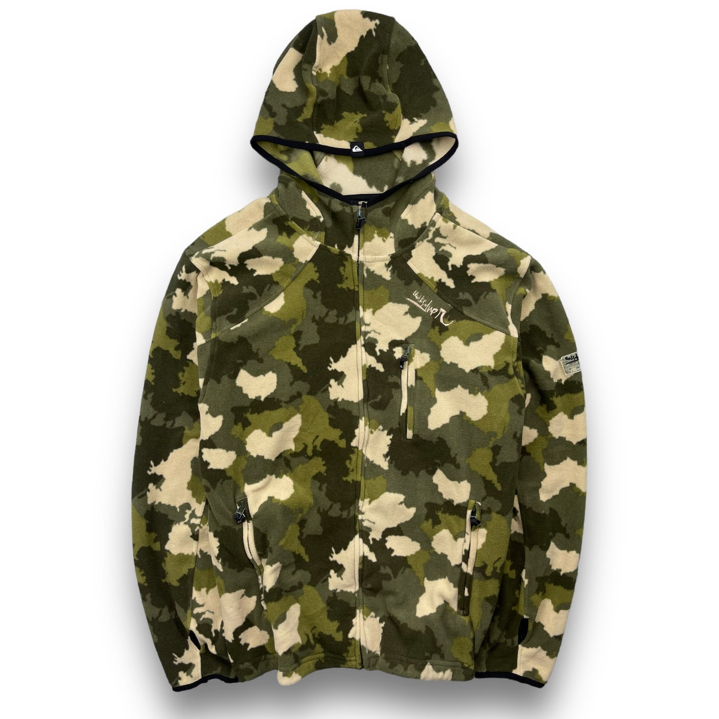 Quiksilver 'Rastafaride' Camo Fleece Jacket (L)