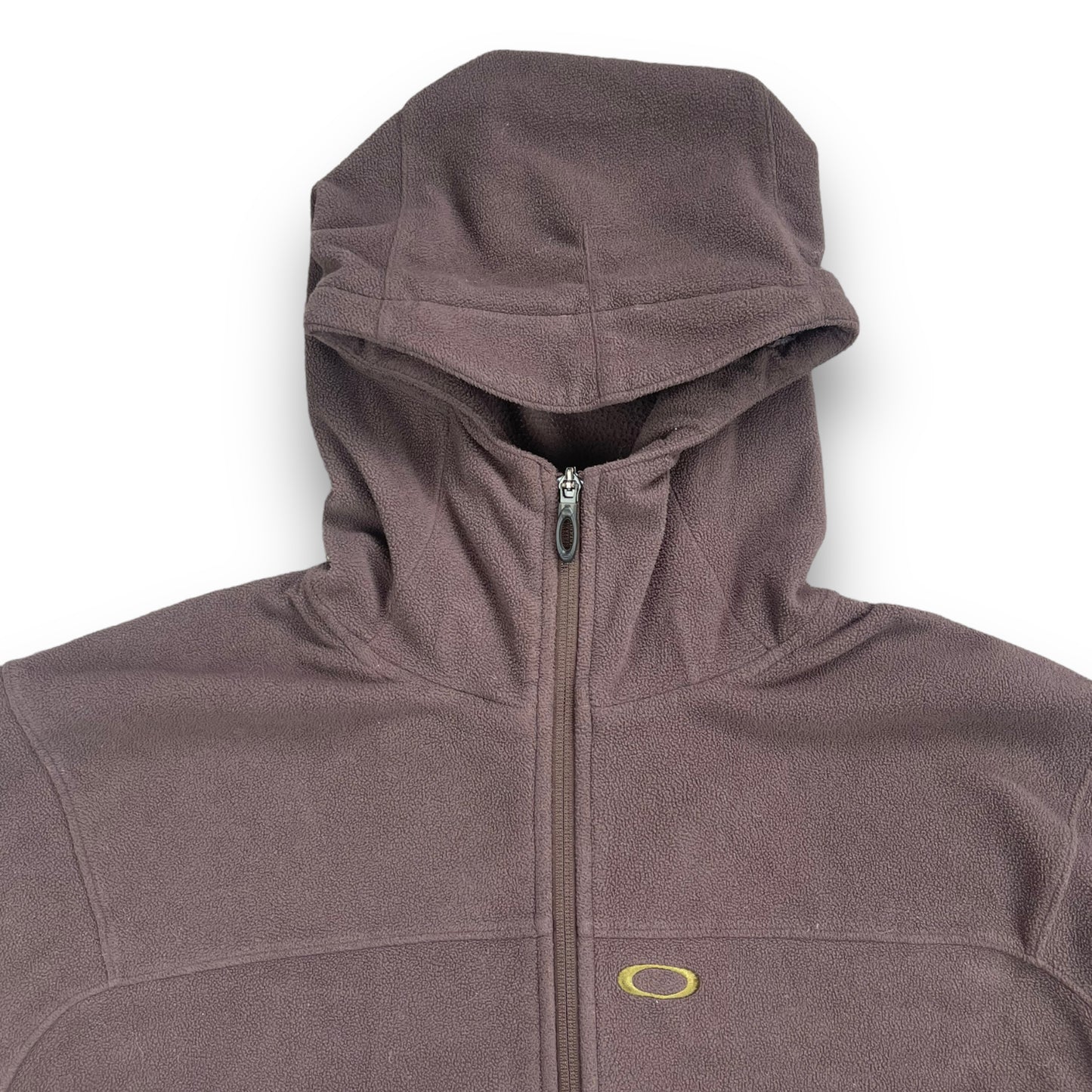 Oakley Full Zip Fleece Hooded Jacket (L)