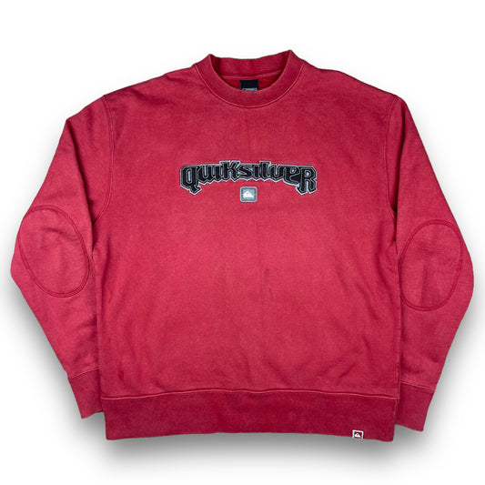 Quiksilver 3D Logo Red Sweatshirt (XL)