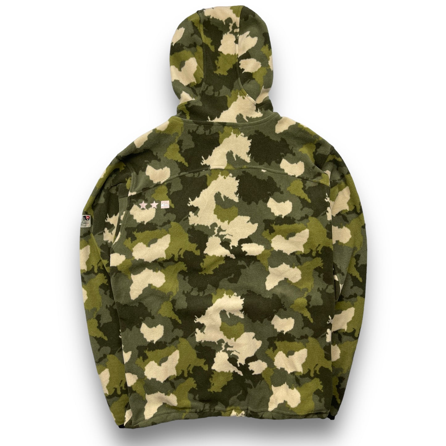 Quiksilver 'Rastafaride' Camo Fleece Jacket (L)