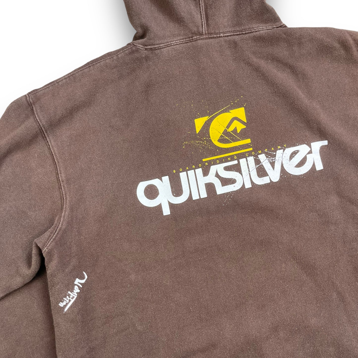 2000's Quiksilver Centre Logo Hoodie (L)