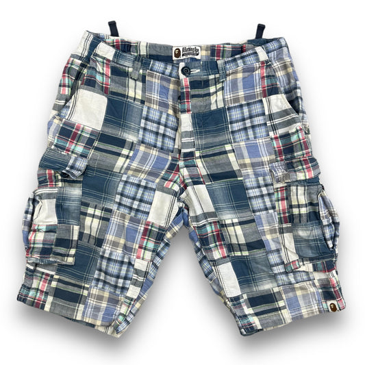 Vintage Bape Checkered Plaid Shorts