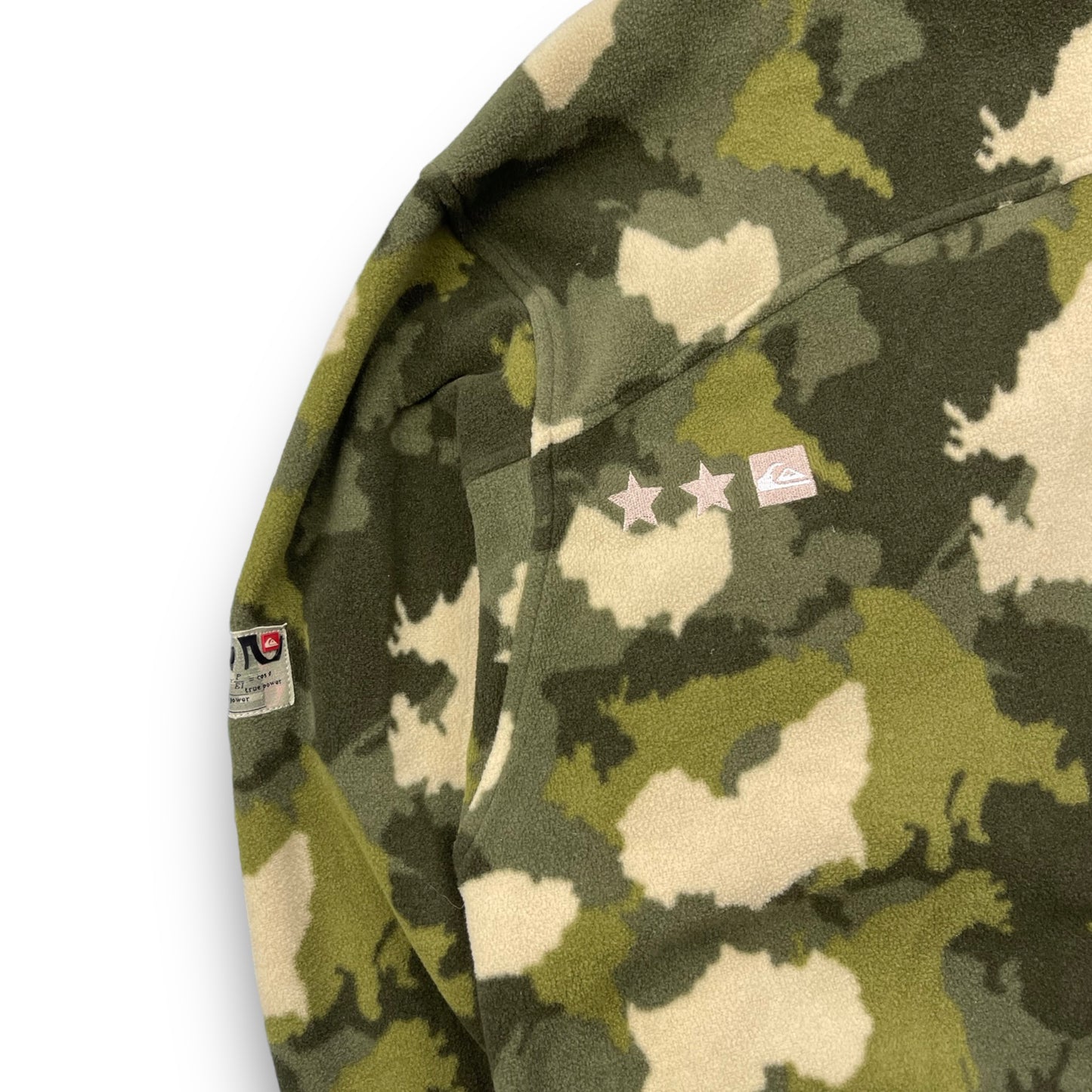 Quiksilver 'Rastafaride' Camo Fleece Jacket (L)