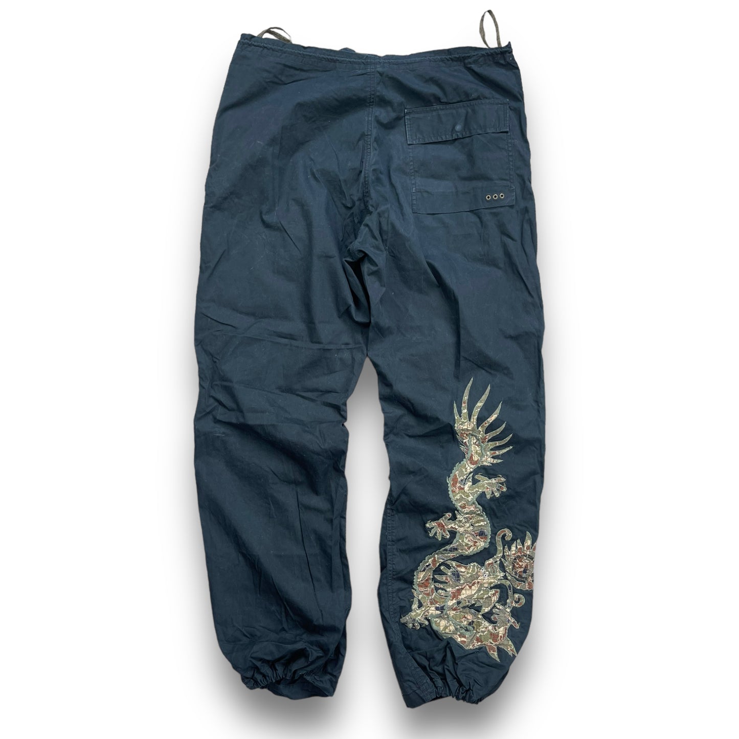 Maharishi Embroidered Camo Dragon Snopants (L)