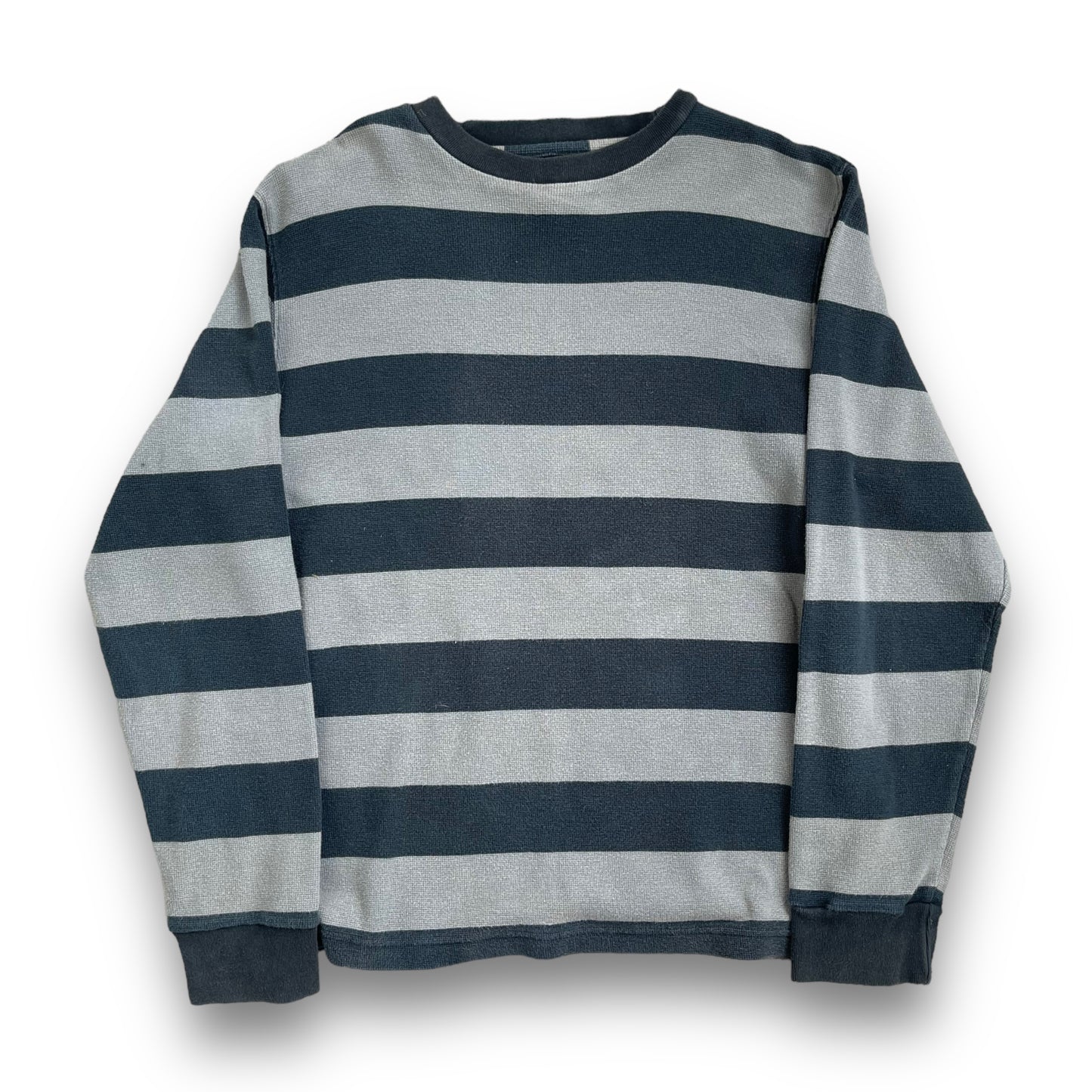 Stussy Waffle Knit Striped Jumper (M)