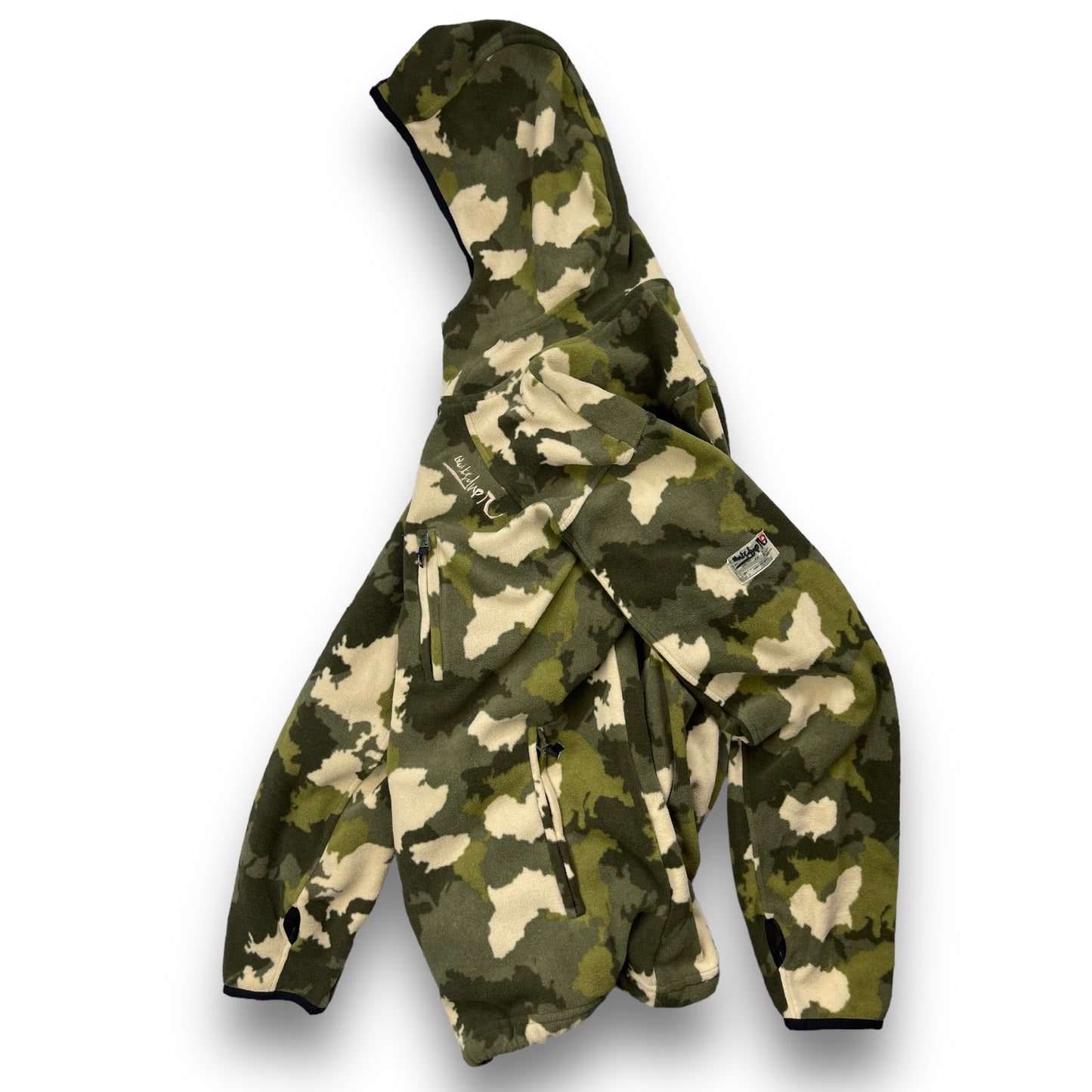 Quiksilver 'Rastafaride' Camo Fleece Jacket (L)