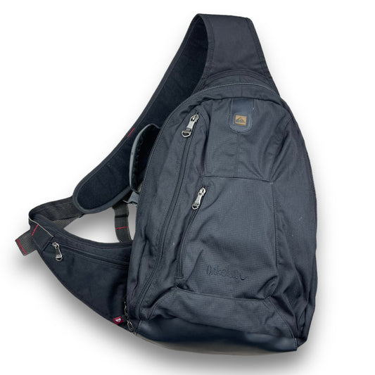 Quiksilver Black Multipocket Sling Bag