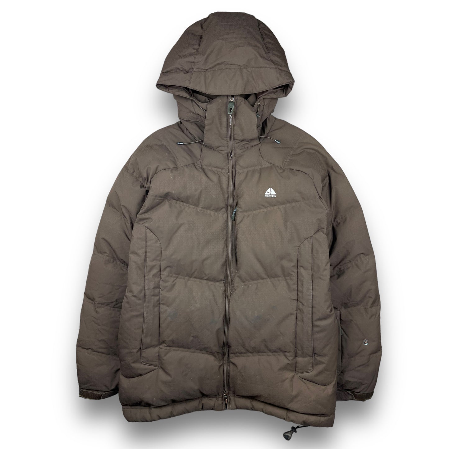 Nike ACG Brown Down Filled Puffer Jacket (L)