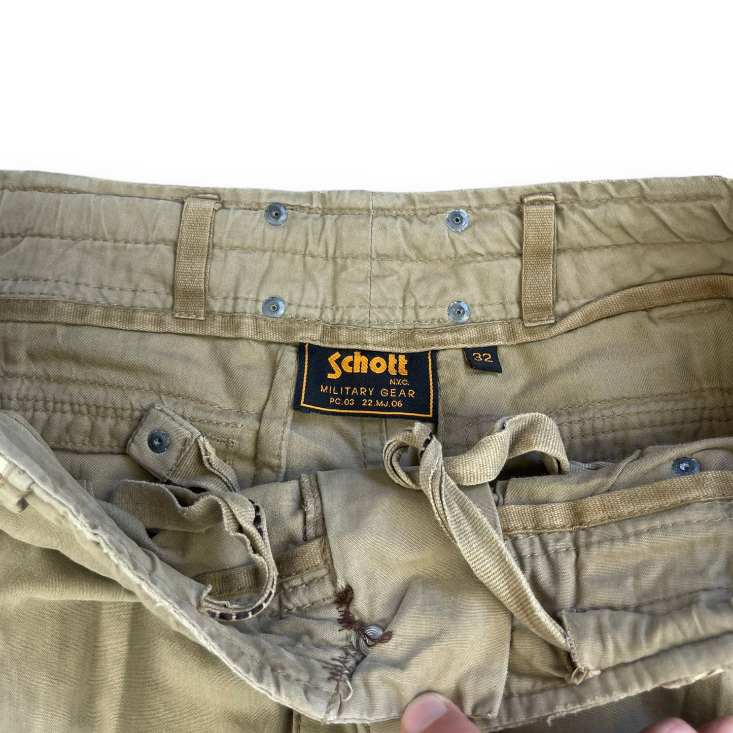 2006 Schott Military Parachute Pants