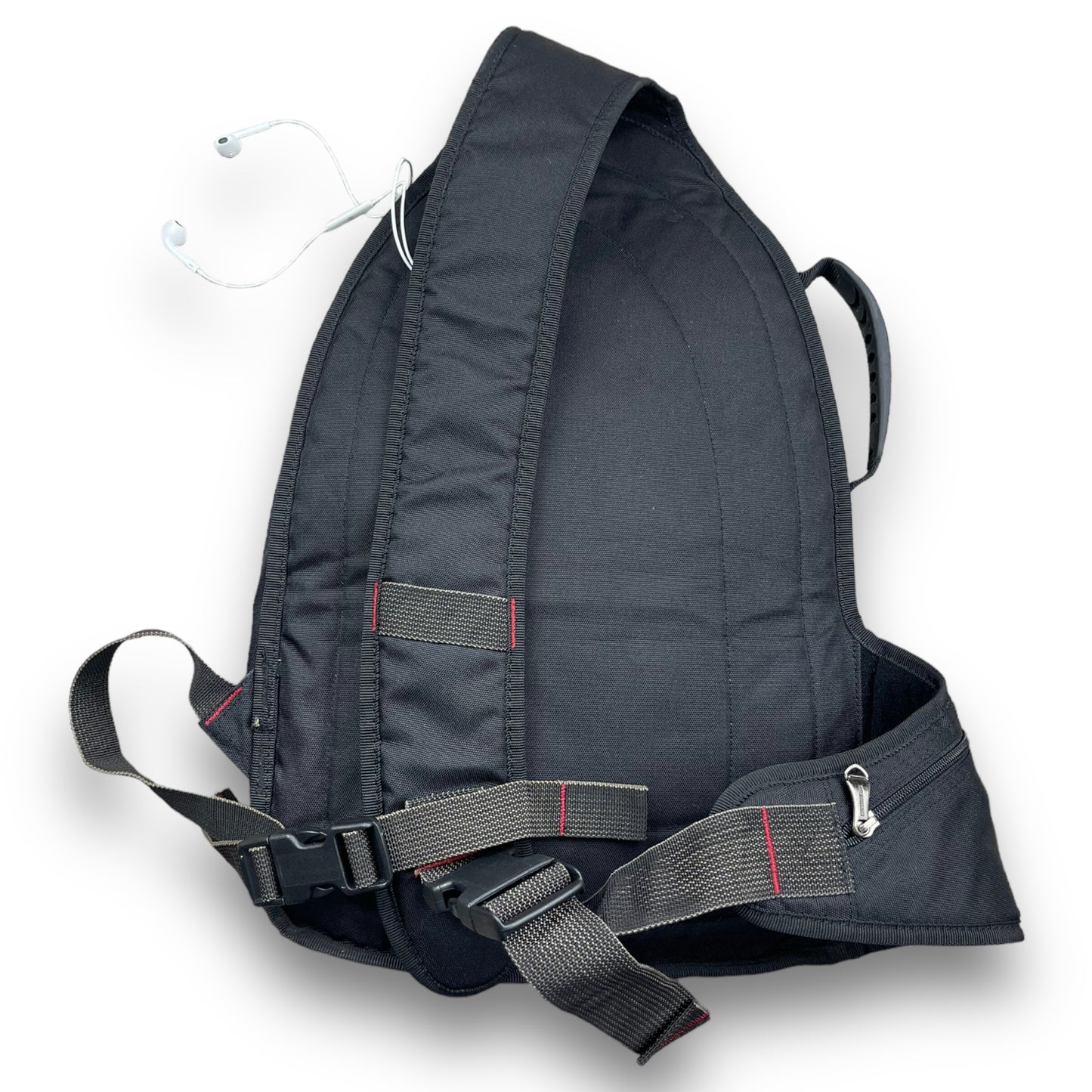 Quiksilver Black Multipocket Sling Bag