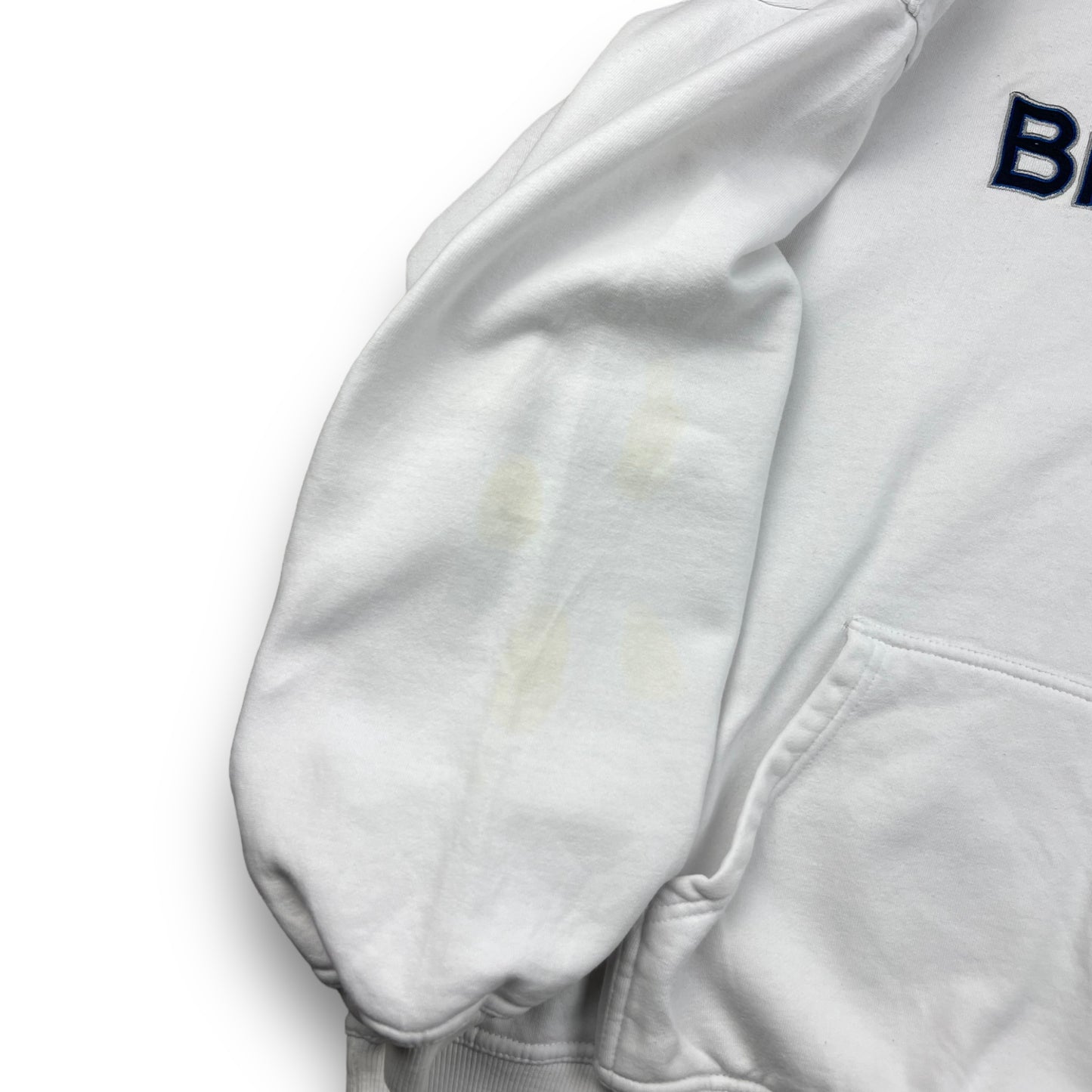 Billabong White Embroidered Hoodie (M)