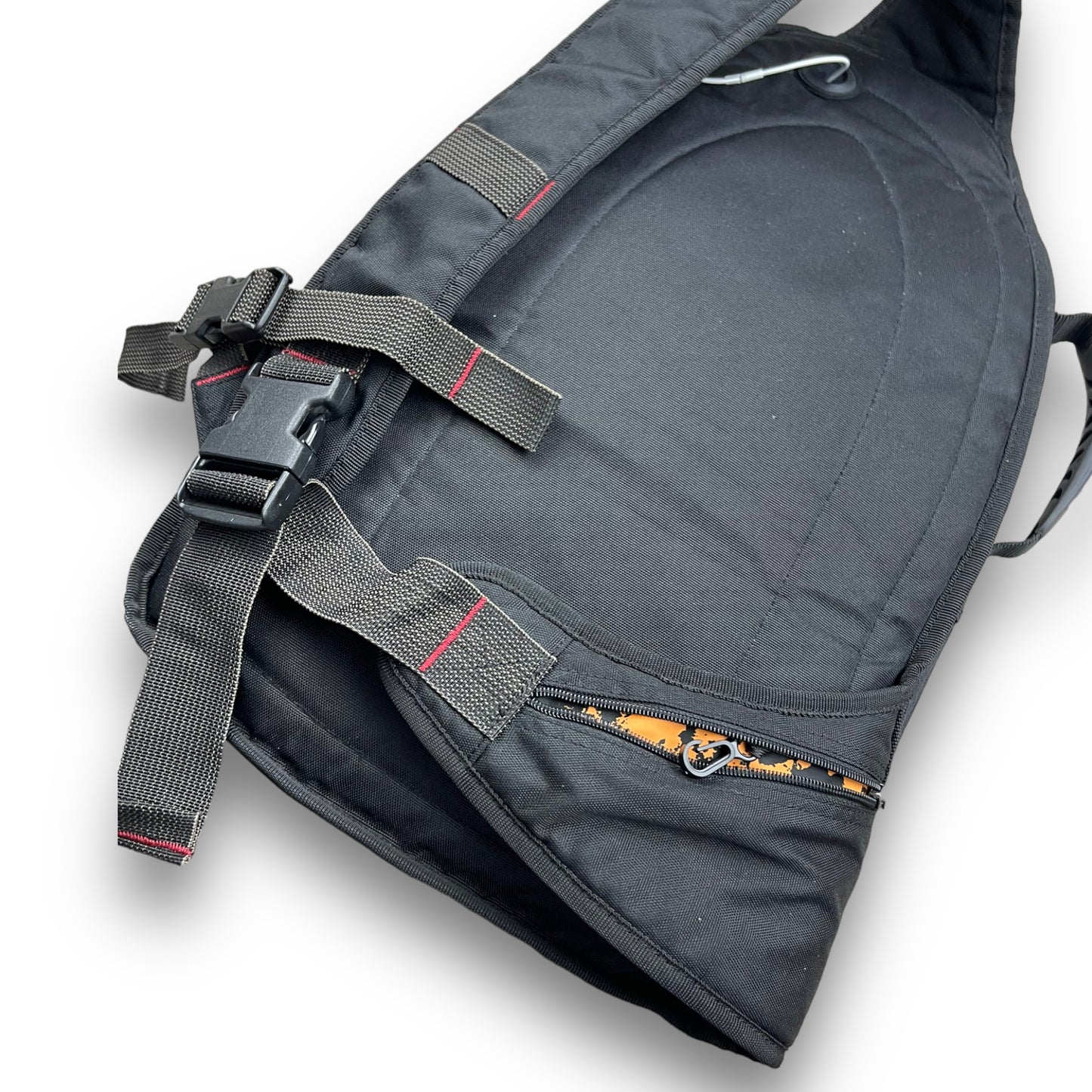 Quiksilver Black Multipocket Sling Bag