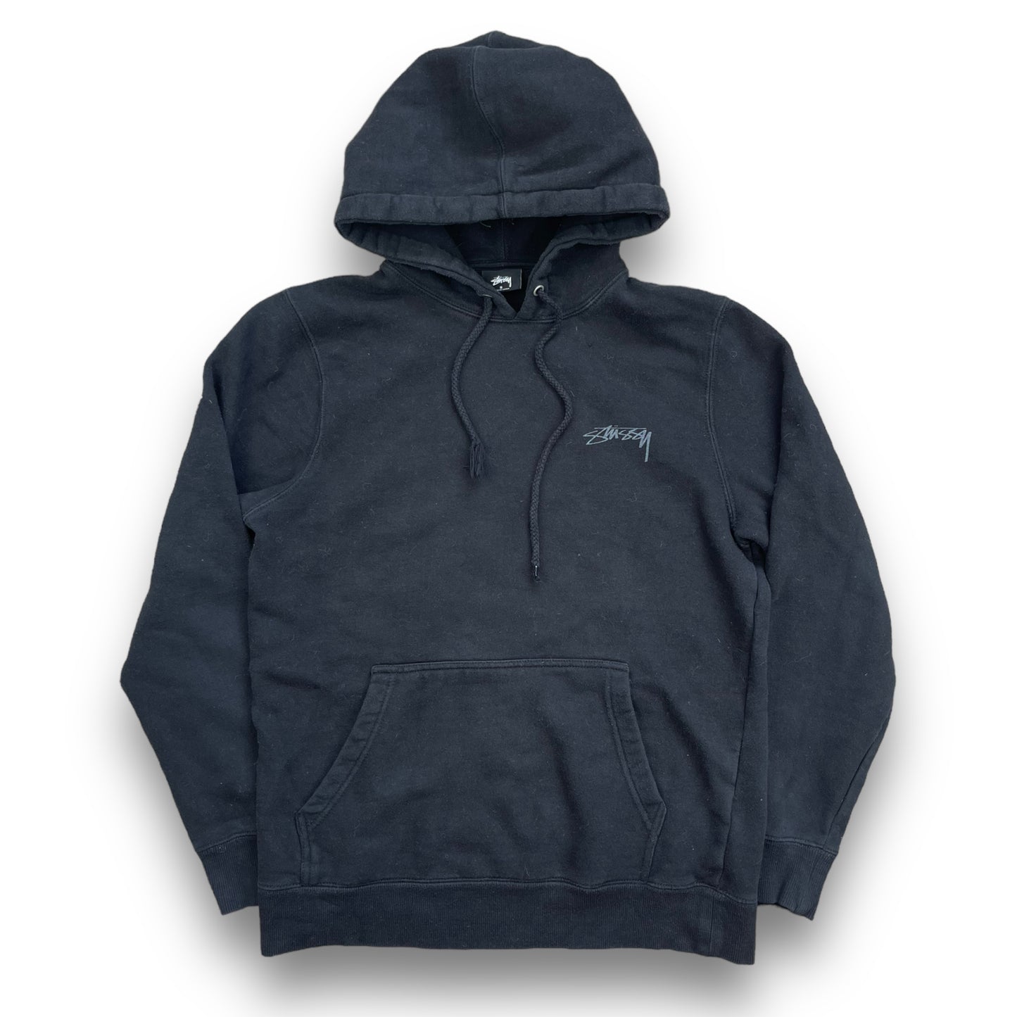 Stussy Basic Spellout Logo Hoodie (S)